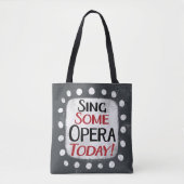 Zing vandaag nog een opera Canvas tas (Voorkant)