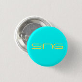 Zing voor Joy Ronde Button 3,2 Cm (Voorkant /achterkant)