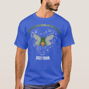 Zingen Het lied van mijn volk Brood X Cicada USA T-shirt
