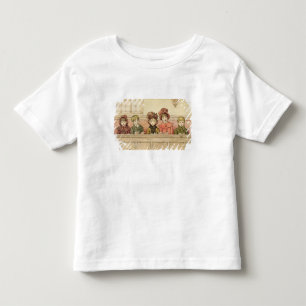 Zingen in de kerk (met papier) kinder shirts