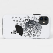Zingen in de regen Case-Mate iPhone case (Achterkant (horizontaal))