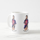 Zingen is gratis koffie-mok koffiemok (Voorkant links)