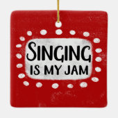 Zingen is mijn Ornament (Achterkant)