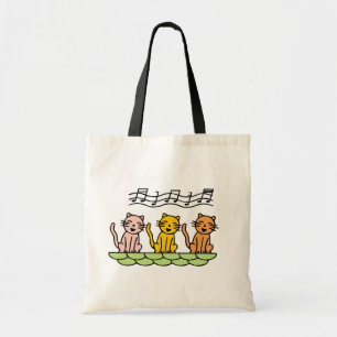 Zingen Katten Tshirts en geschenken Tote Bag
