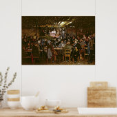Zingend aan een Captive Crowd Poster (Keuken)