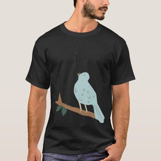 Zingende Bird T-shirt (Voorkant)