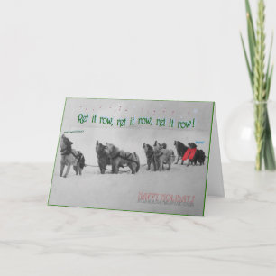 Zingende Geleide Honden: SItka Alaska Malamute Cho Kaart