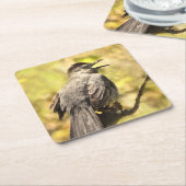 Zingende grijze Onderzetters (Schuin)