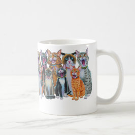 Zingende katten, kartelende katten rond de Mok