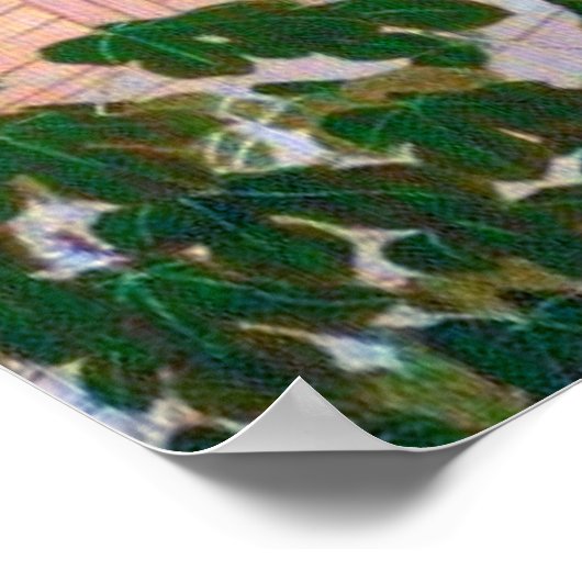 Zingende les Kawase Hasui 1915 Scherm met twee bee Poster (Hoek)