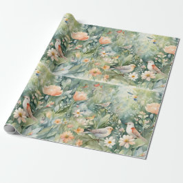 Zingende liefde cadeaupapier