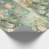 Zingende liefde cadeaupapier (Hoek)