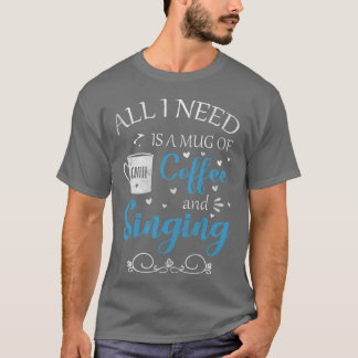 Zingende Melodie Band retro T-shirt