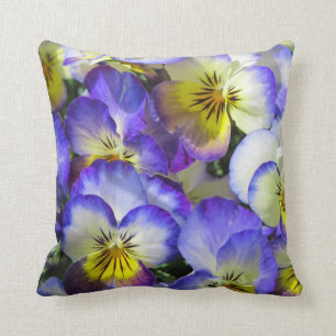Zingende Pansies Pillow Kussen