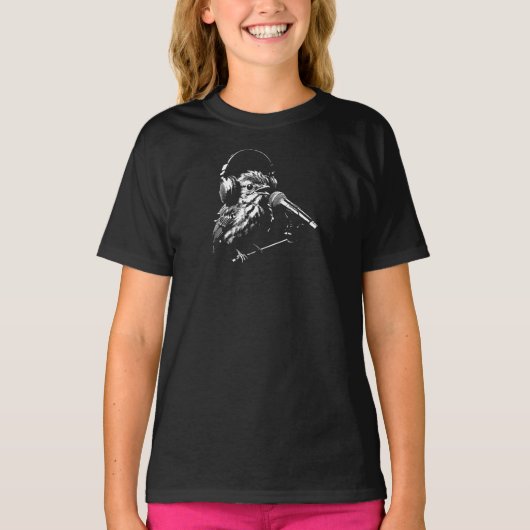 Zingende Vogel T-shirt (Voorkant)