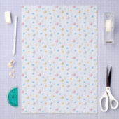 Zingende Vogels & Muzieknote Pattern Tissuepapier (Craft)