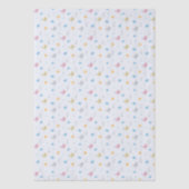 Zingende Vogels & Muzieknote Pattern Tissuepapier (Voorkant)