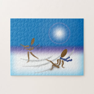 Zinglee's ~ On Ice Legpuzzel
