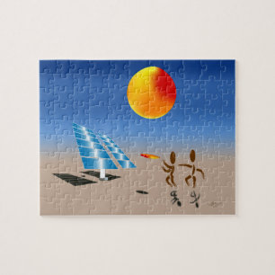 Zingmoer ~ Zonne-energie Legpuzzel