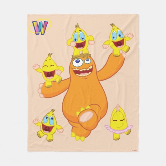 Zingoz en Zangoz Fun Fleece Deken (Voorkant)