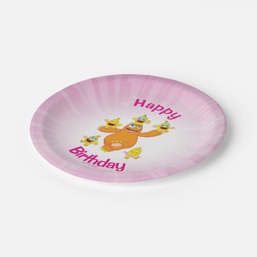 Zingoz en Zangoz Fun Papieren Bordje (Gekanteld)