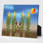 Zingwijnmoer ~ Corn Fotoplaat (Zijkant)
