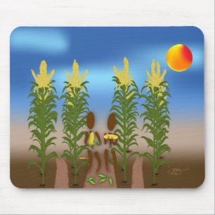 Zingwijnmoer ~ Corn Muismat
