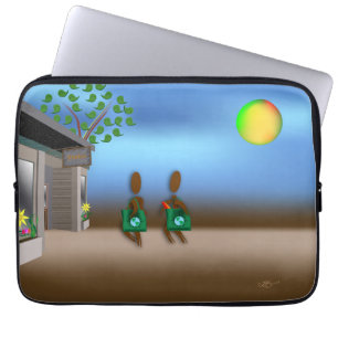 Zingwijnmoer ~ Herbruikbare zakken Laptop Sleeve