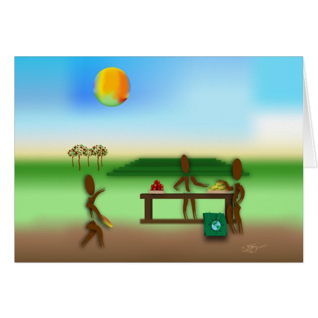 Zingwijnmoer ~ Landbouwmarkt (Voorkant Horizontaal)