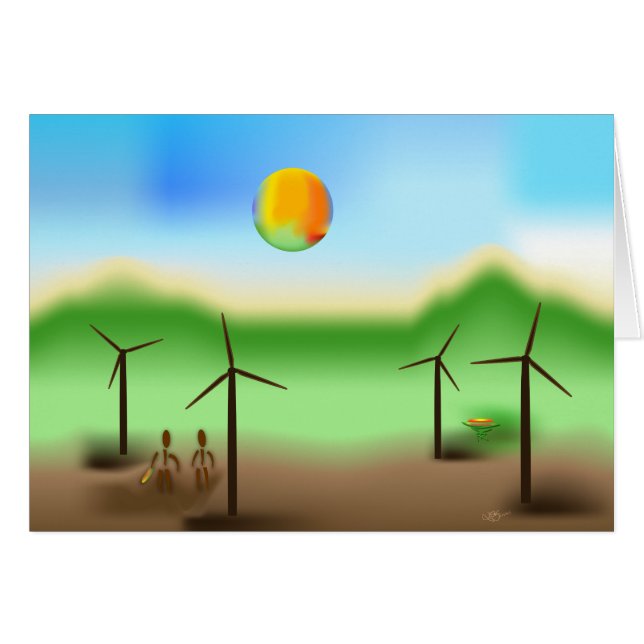 Zingwijnmoer ~ Wind (Voorkant Horizontaal)