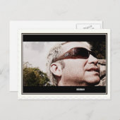 zink star-postkaart briefkaart (Voorkant / Achterkant)