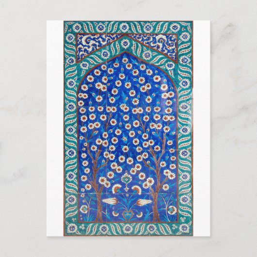 zink tegels briefkaart (Voorkant)