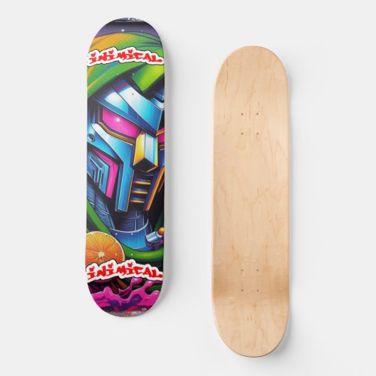zinloze ondergang skateboard (Voorkant)