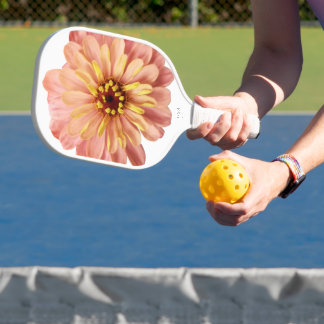 Zinnia Bloem Natuur Fotografie Pickleball Paddle