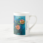 Zinnia bone china porselein kop (Rechts)