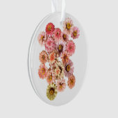 Zinnia Collage Ornament (voorkant)