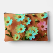 Zinnia Elegans Bloemen Etui (Achterkant)