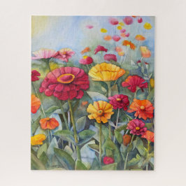 Zinnia Garden (520 stuks puzzels, 16 x 20) Legpuzzel