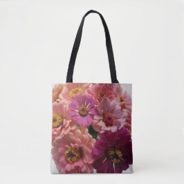 Zinnia liefhebbers canvas tas! draagtas