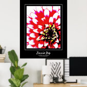 Zinnia Pop Poster (Thuiskantoor)