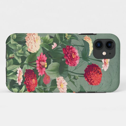 Zinnias Case-Mate iPhone Case (Achterkant (horizontaal))
