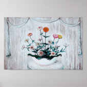 Zinnias | Florine Stettheimer Poster (Voorkant)