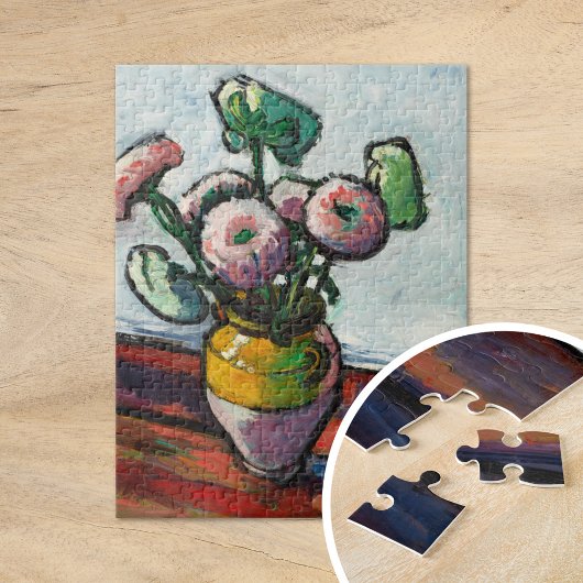 Zinnias | Henry Lyman Saen Legpuzzel