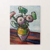 Zinnias | Henry Lyman Saen Legpuzzel (Verticaal)