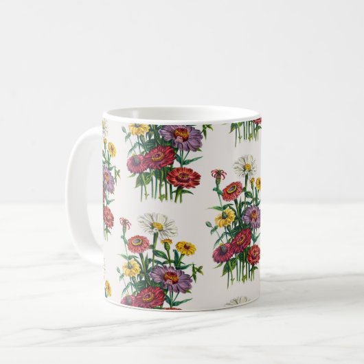 Zinnias Mug (Devant gauche)
