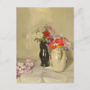 Zinnias William Nicholson Briefkaart