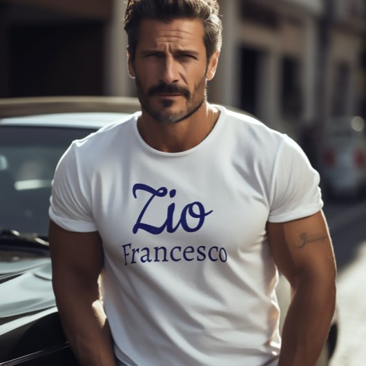 Zio Italiaanse oom T-shirt