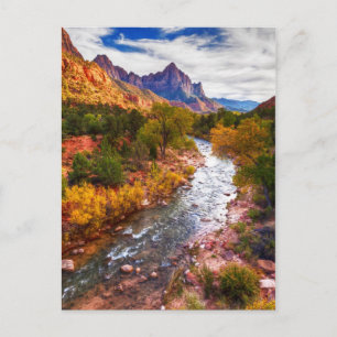 Zion Autumn Splendor Briefkaart