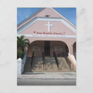 Zion Baptist kerk Briefkaart