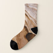 Zion Canyon Mur I Abstrait Nature Photographie (Gauche - extérieur)